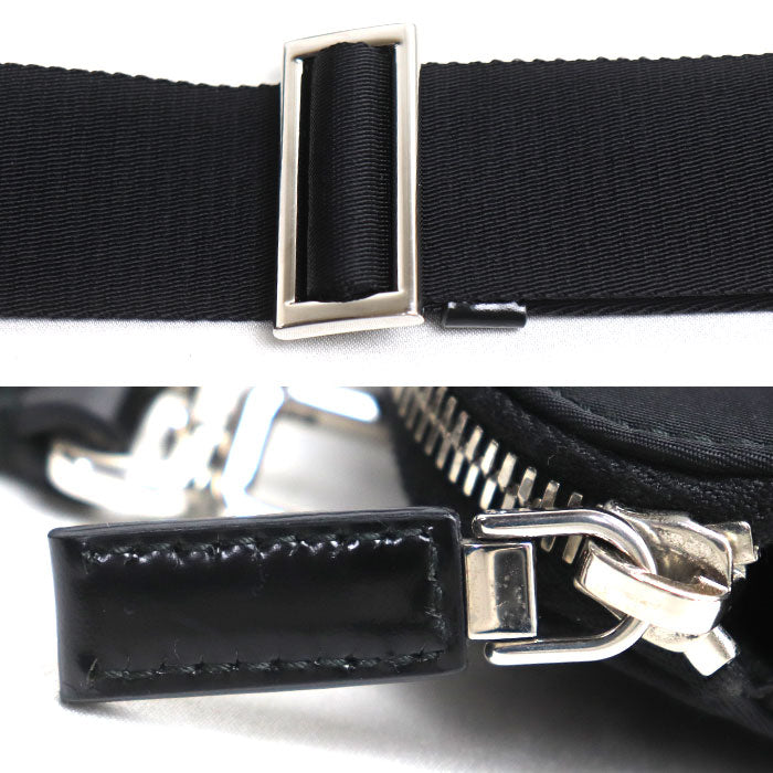 プラダ Re-Nylon サフィアーノレザー ショルダーバッグ