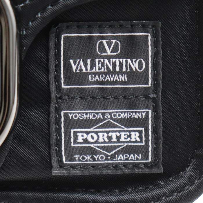 ポーター VALENTINO x PORTER LOCO ナイロンハンドバッグ