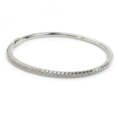 ティファニー メトロ K18WG ダイヤ ブレスレット サイズ 15