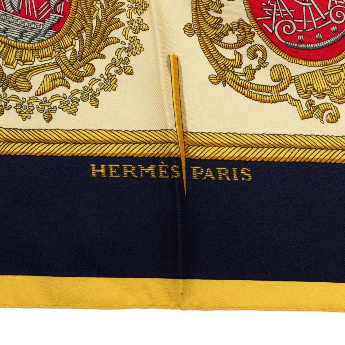 エルメス カレ90 Les Armes de Paris シルクスカーフ