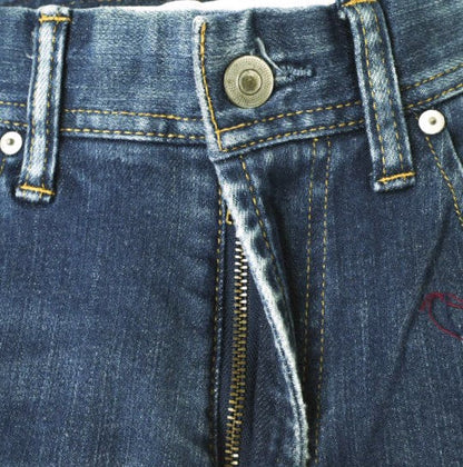 イージーンズ STRETCH SLIM 綿 デニムパンツ