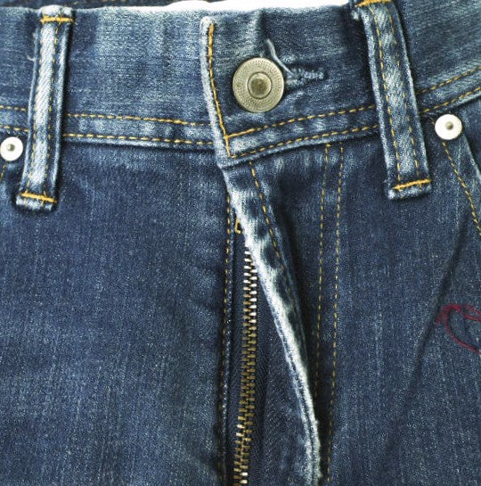 イージーンズ STRETCH SLIM 綿 デニムパンツ