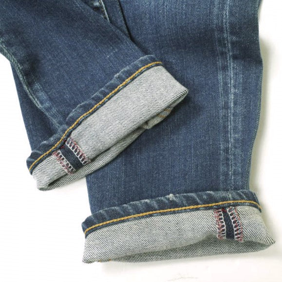 イージーンズ STRETCH SLIM 綿 デニムパンツ