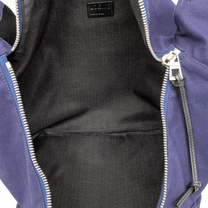 ロエベ アナグラム ロゴ キャンバス レザー ウエスト バッグ