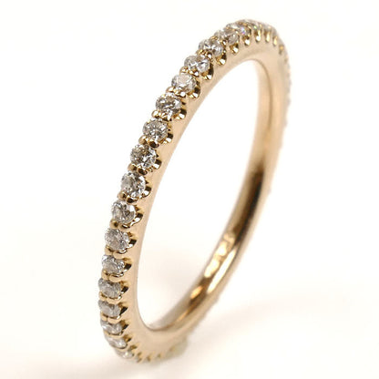 ポンテ ヴェキオ フル エタニティ Au750 ピンク ゴールド ダイヤモンド リング