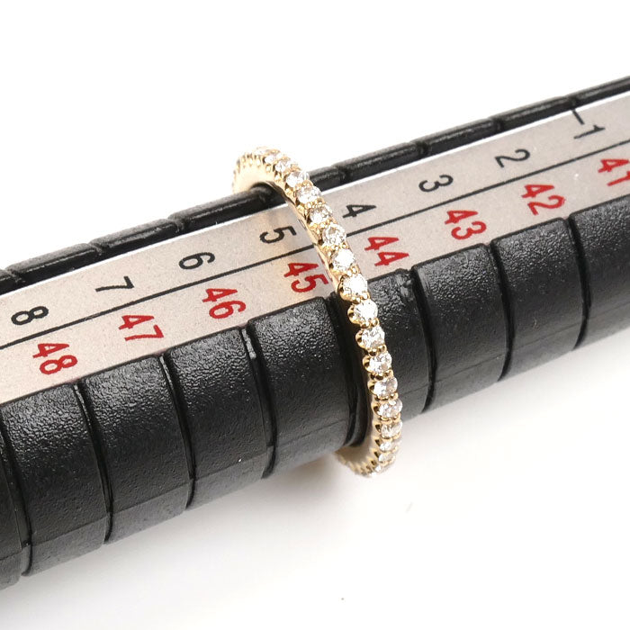 ポンテ ヴェキオ フル エタニティ Au750 ピンク ゴールド ダイヤモンド リング