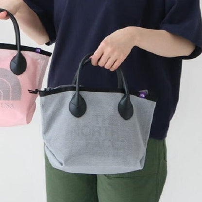 ザノースフェイス パープルレーベル メッシュトートバッグ