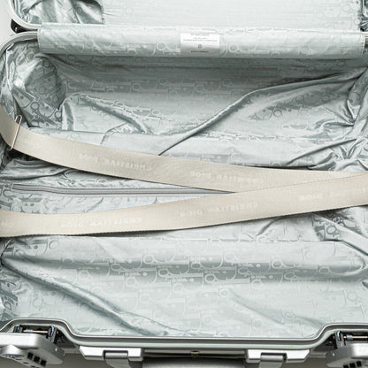 ディオール RIMOWA オブリーク アルミ キャビンスーツケース