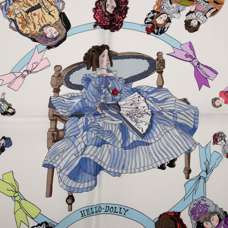 エルメス HELLO DOLLY シルク スカーフ