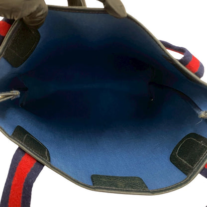 グッチ オールドGGロゴ PVCレザートートバッグ