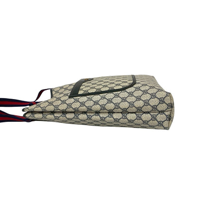 グッチ オールドGGロゴ PVCレザートートバッグ