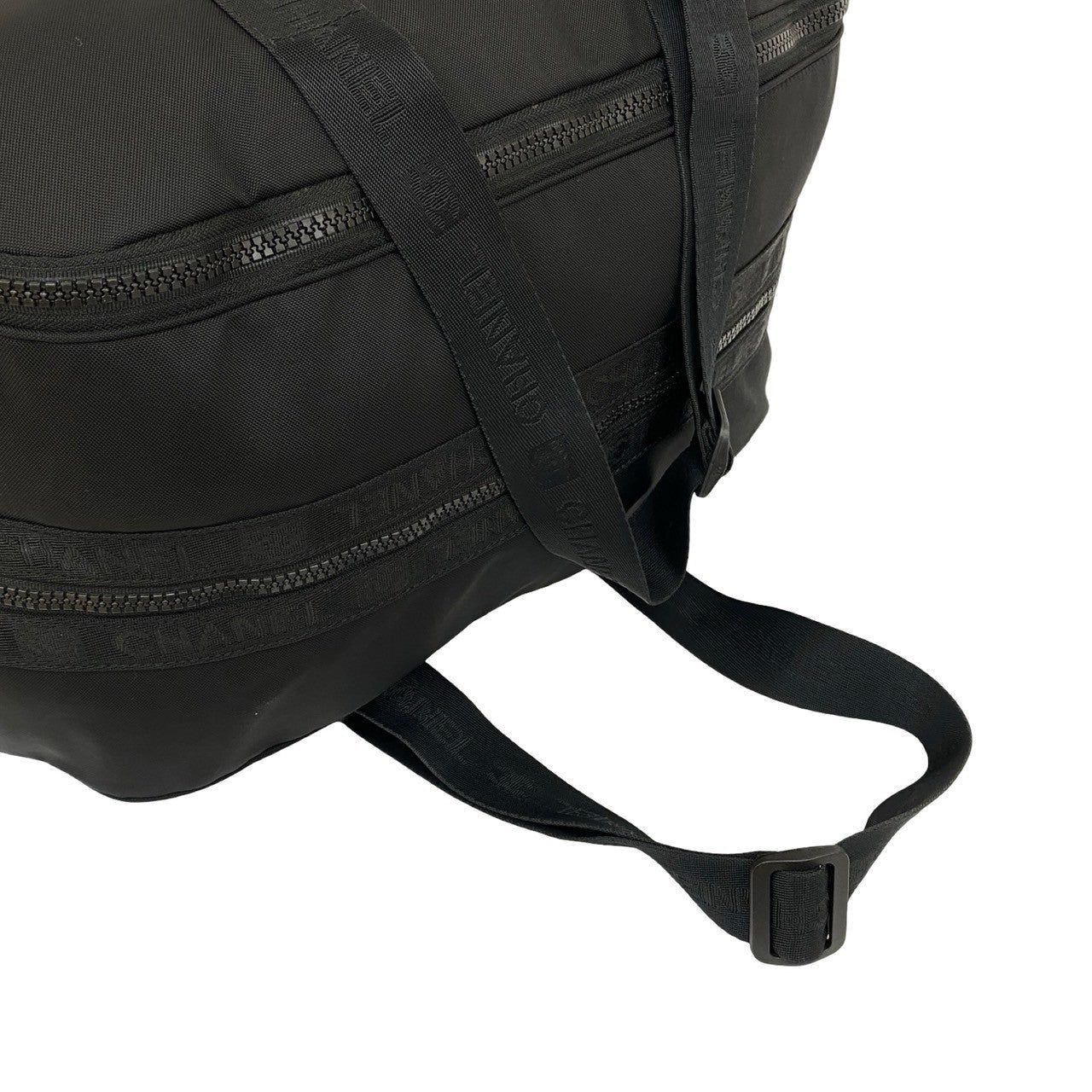 シャネル スポーツライン ナイロン ボストンバッグ