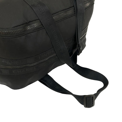 シャネル スポーツライン ナイロン ボストンバッグ