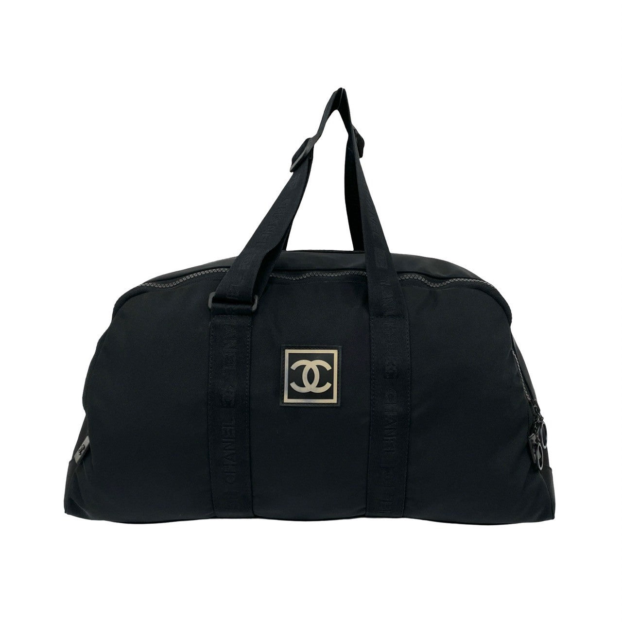 シャネル スポーツライン ナイロン ボストンバッグ