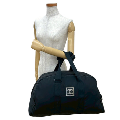 シャネル スポーツライン ナイロン ボストンバッグ