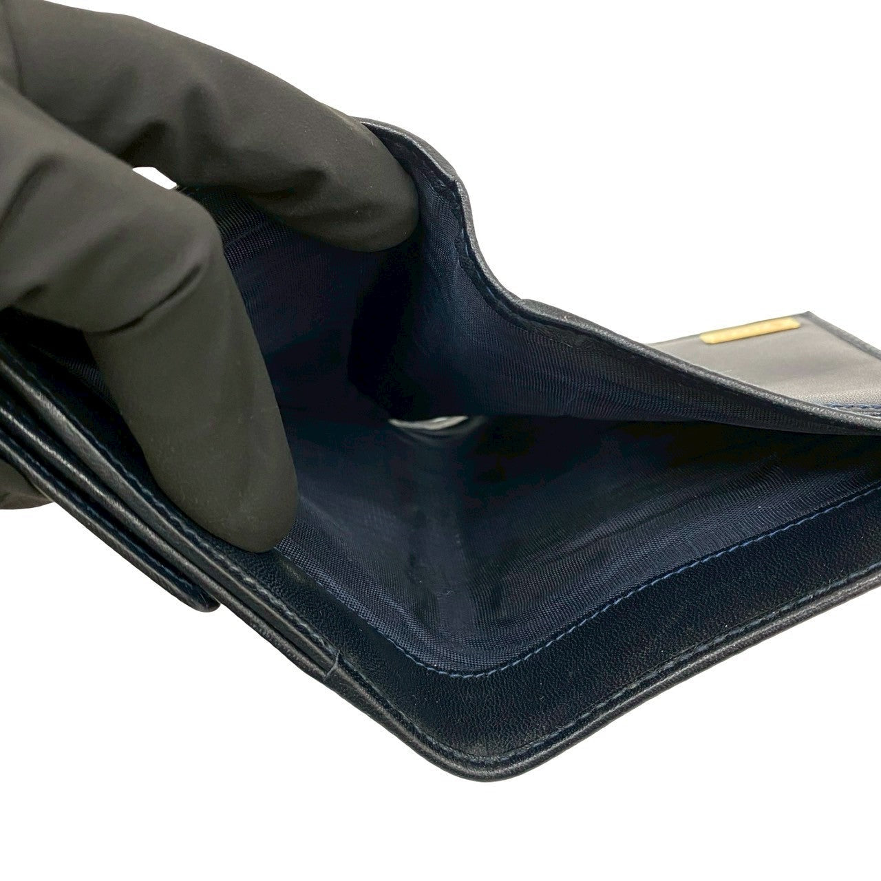 グッチ GGロゴ PVC レザー 二つ折り財布