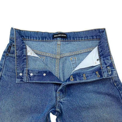 バレンシアガ コットンデニムパンツ