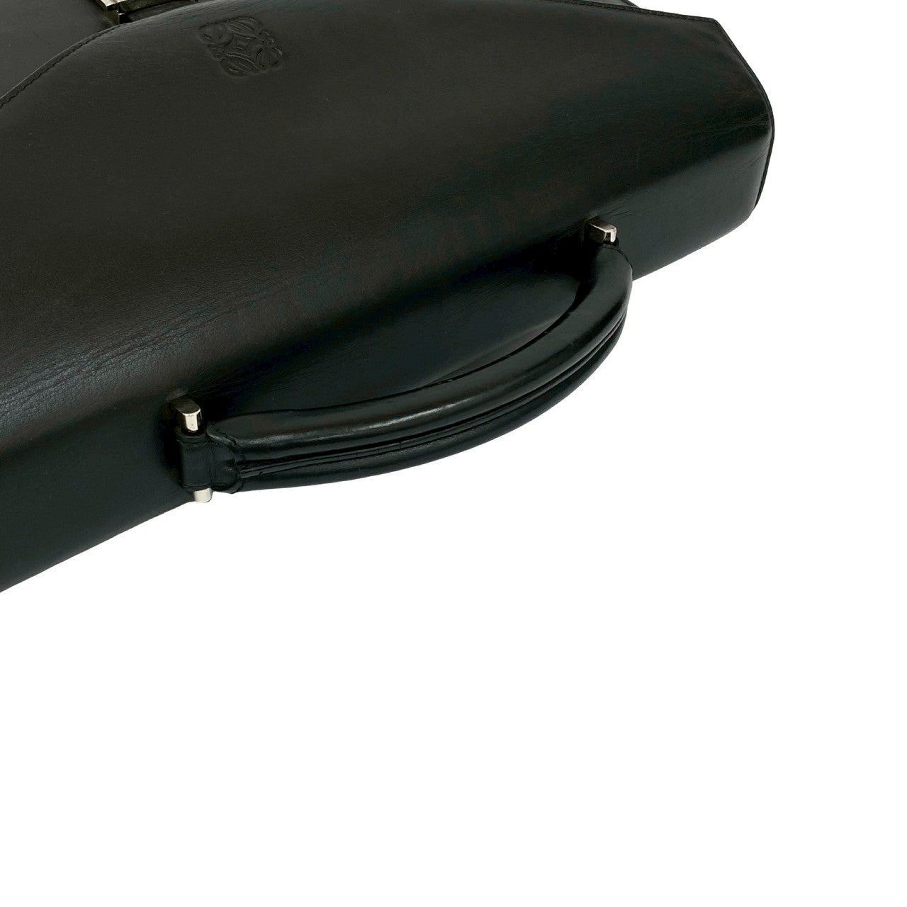 ロエベ アナグラム レザー ブリーフケース