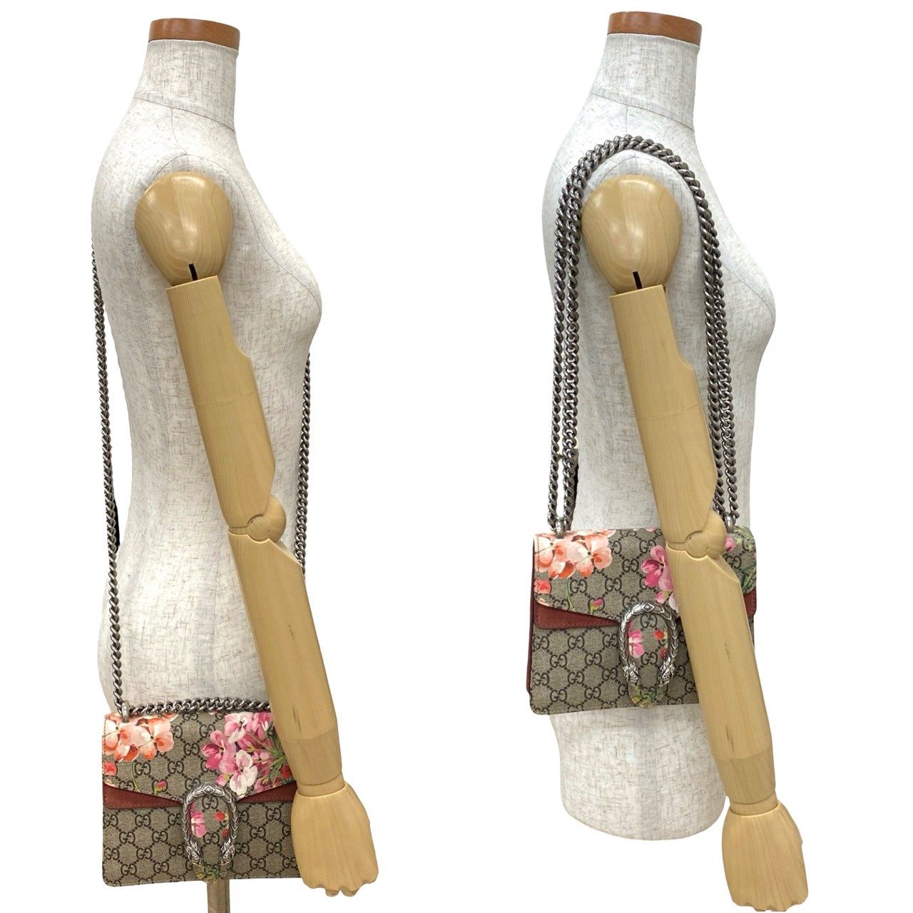 グッチ ディオニュソス GGスプリーム フローラ レザー 2wayショルダーバッグ
