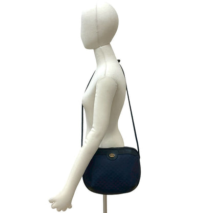 グッチ マイクロGG レザー ショルダーバッグ