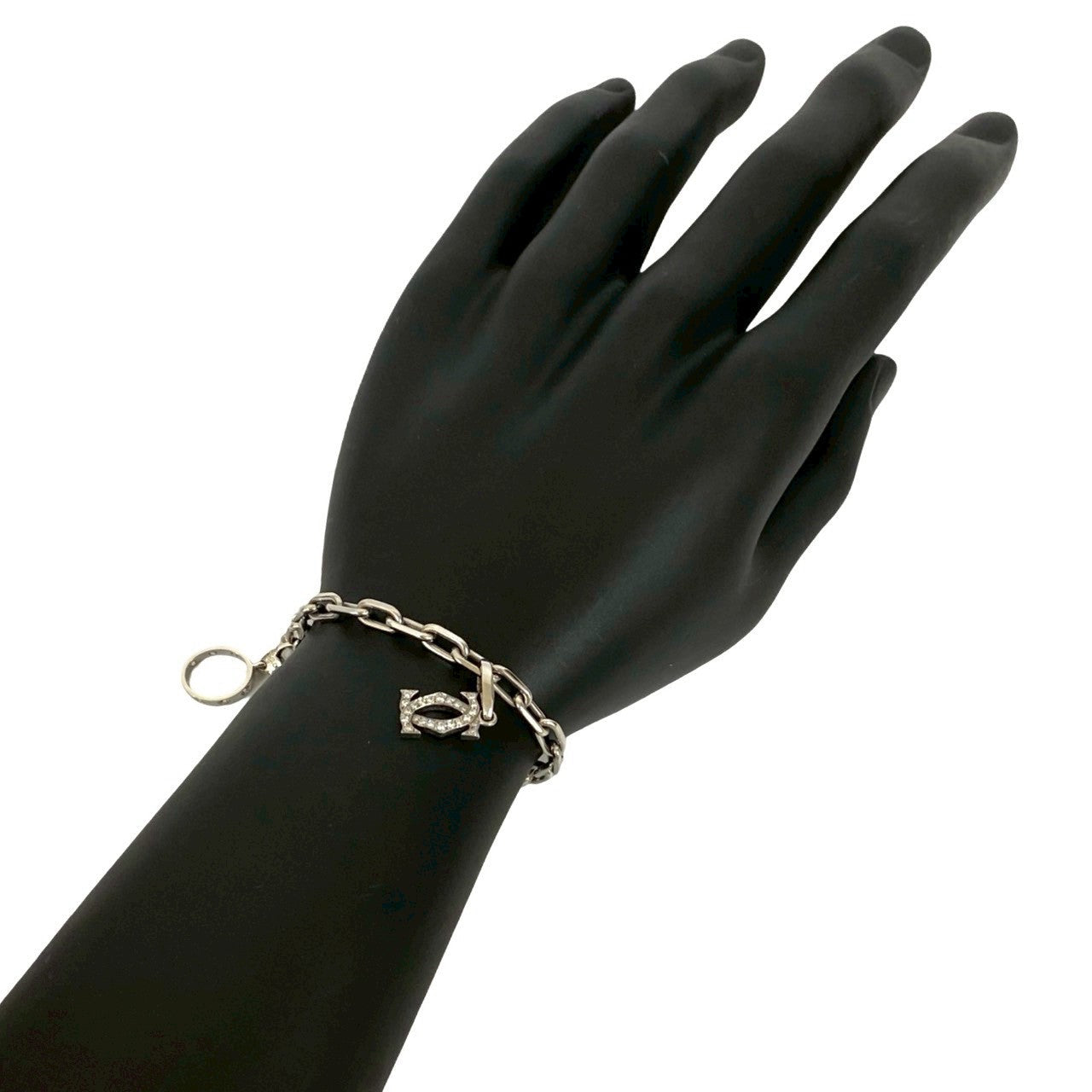 カルティエ スパルタカス Au750ホワイトゴールド ダイヤモンド ブレスレット
