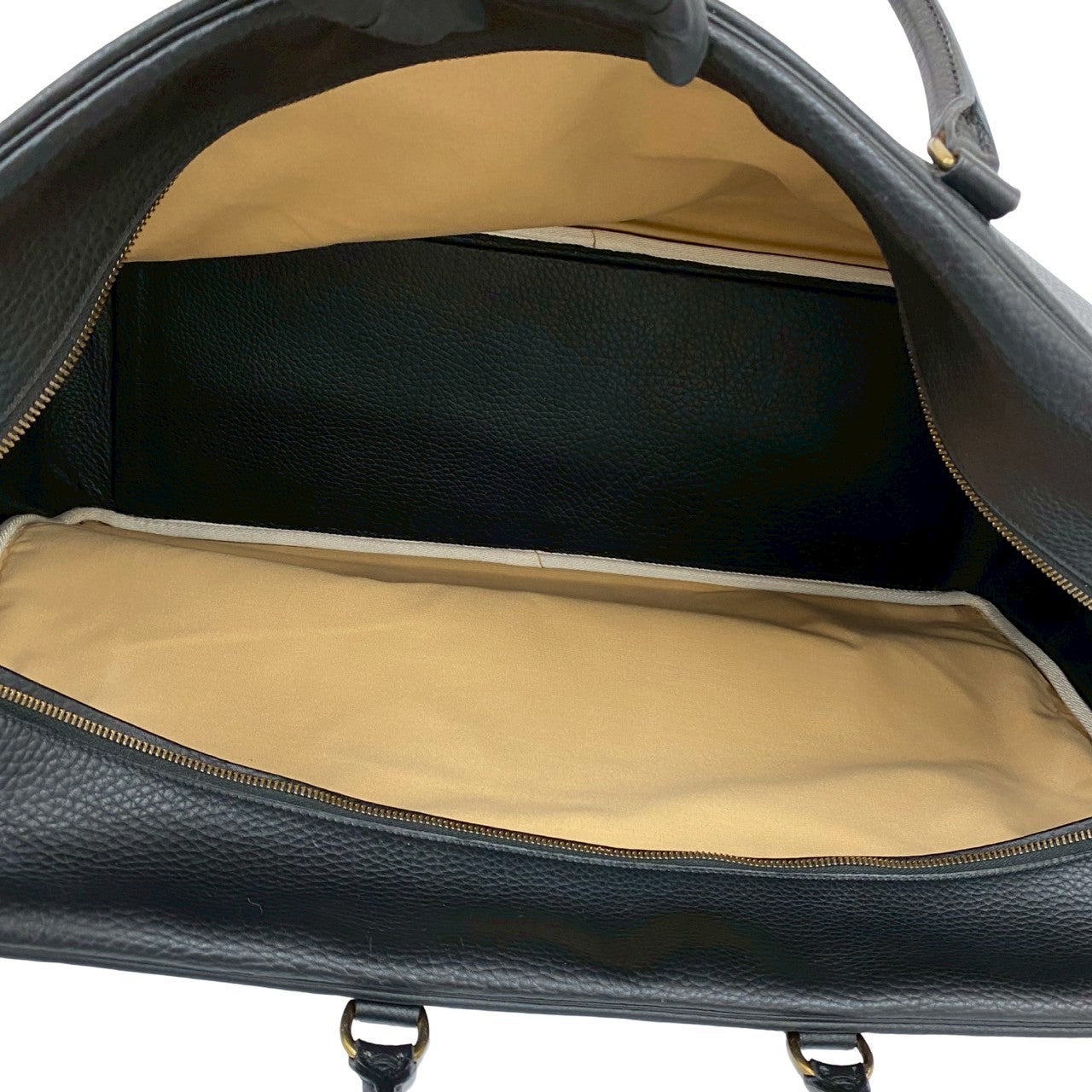 エルメス プリューム レザー ボストン バッグ