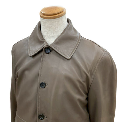 ロエベ ラムスキン シルク カシミア アウターウェア