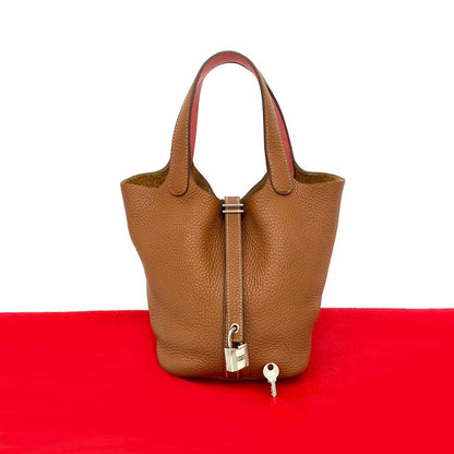 エルメス ピコタン ロック PM トリヨンクレマンス ハンドバッグ