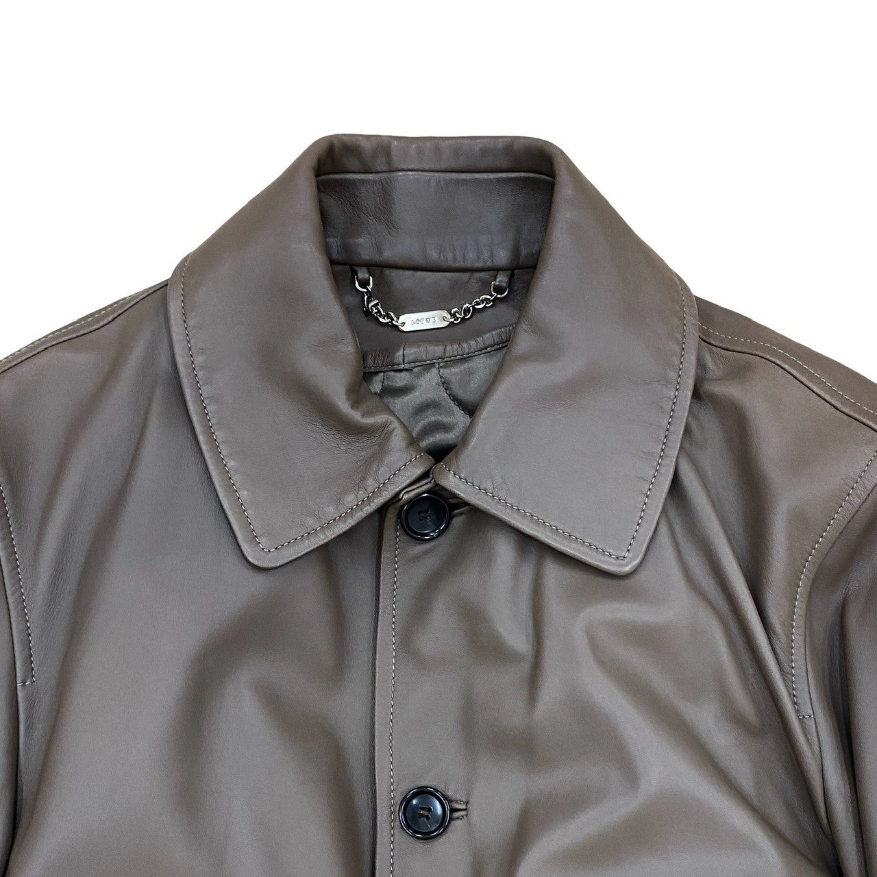 ロエベ ラムスキン シルク カシミア アウターウェア