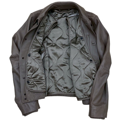 ロエベ ラムスキン シルク カシミア アウターウェア