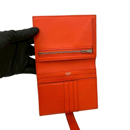 エルメス ベアン エプソン コンパクト ウォレット