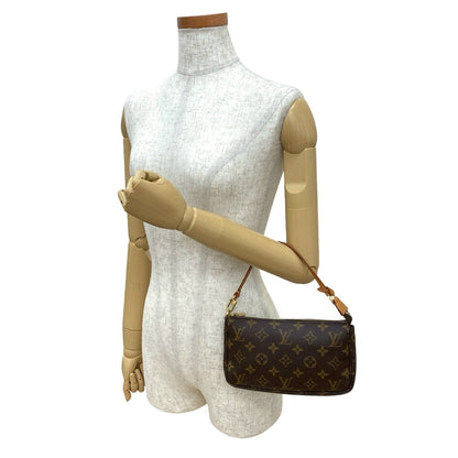 ルイ ヴィトン ポシェット アクセソワール モノグラム レザー ハンドバッグ