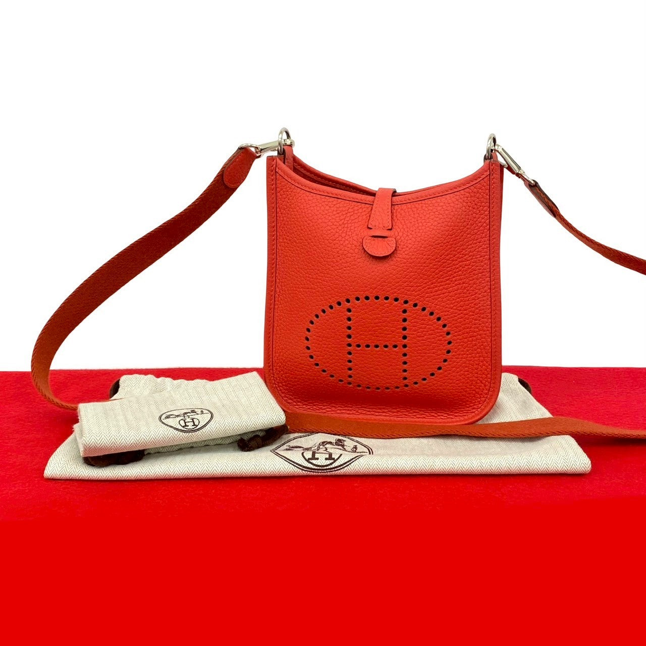 エルメス エヴリン TPM トリヨン クレマンス ショルダーバッグ