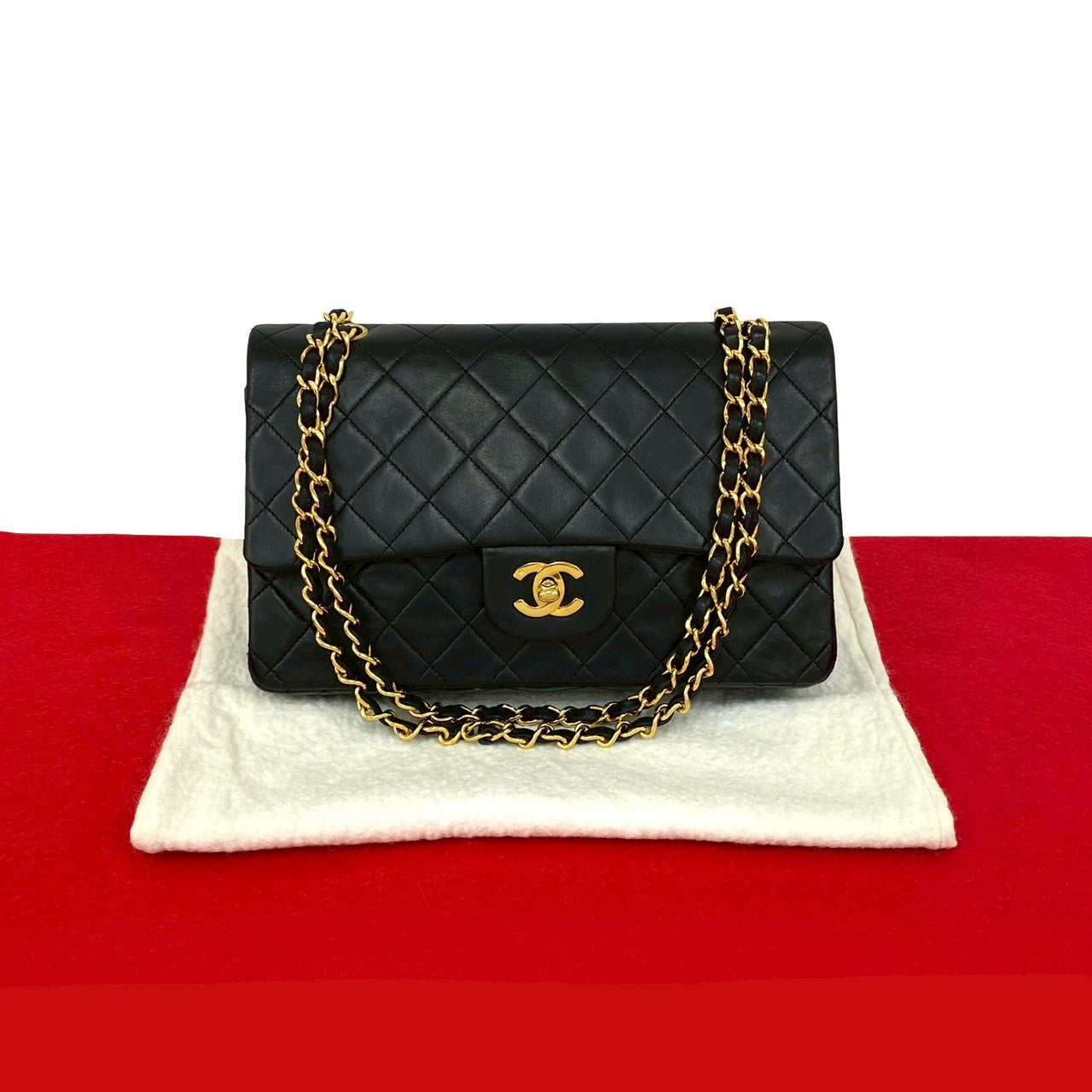 シャネル マトラッセ ラムスキン ショルダーバッグ