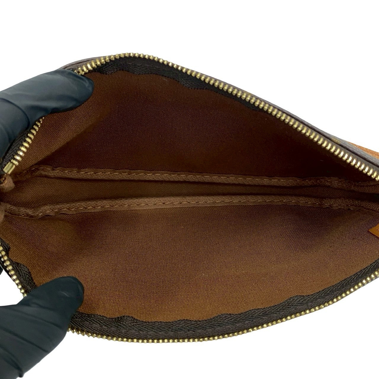 ルイ ヴィトン ポシェット アクセソワール モノグラム レザー ハンドバッグ