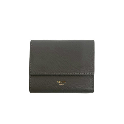 セリーヌ スモールトリフォールドウォレット レザー 財布