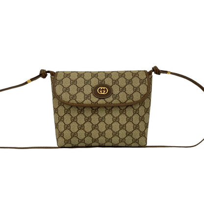 グッチ オールドグッチ GGロゴ レザー ショルダーバッグ