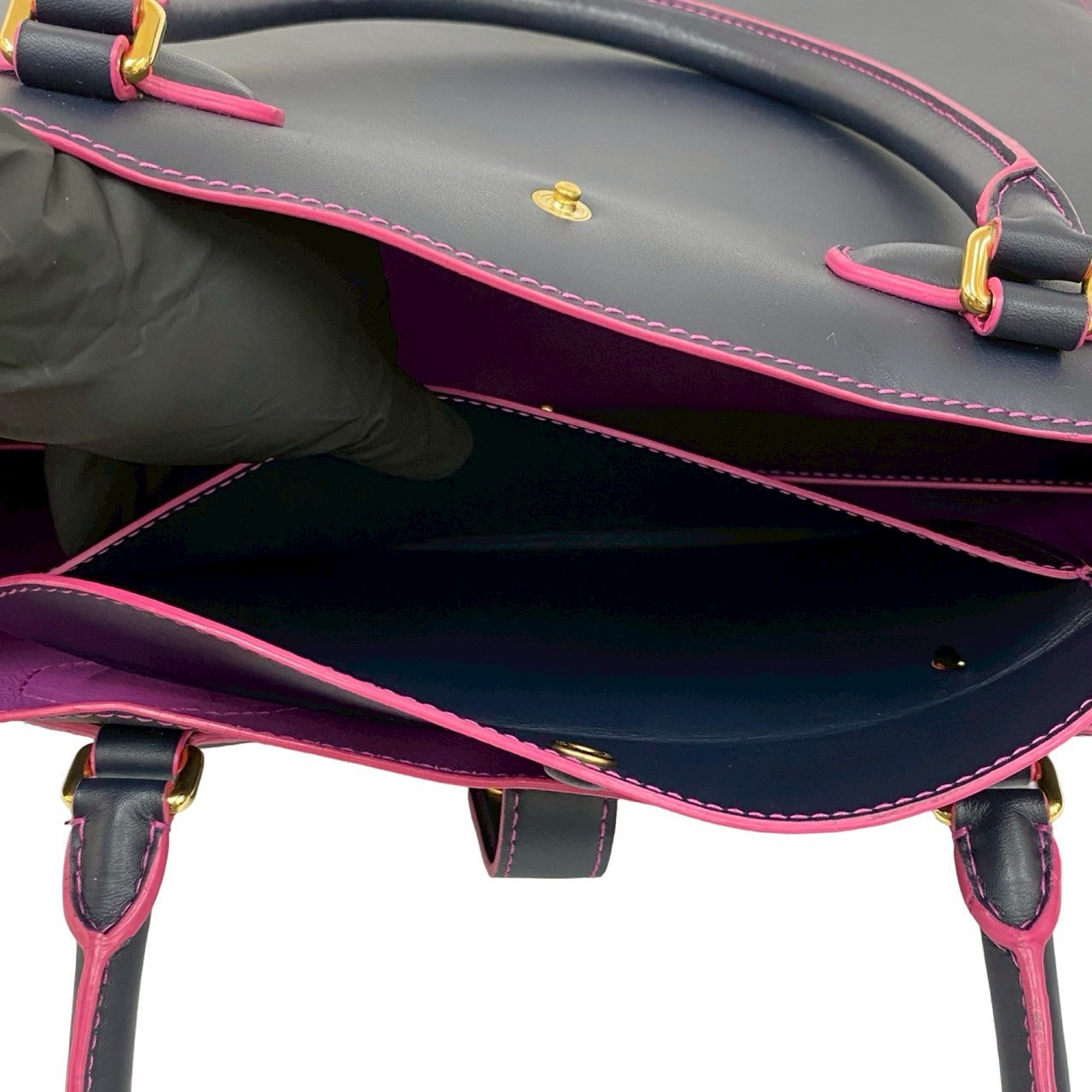 ロエベ アナグラム レザー トートバッグ