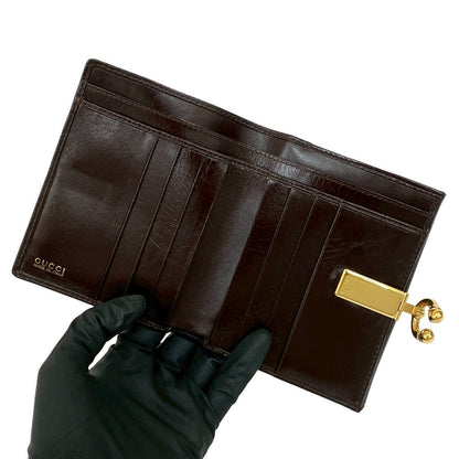 グッチ オールドグッチ カーフ 二つ折り財布