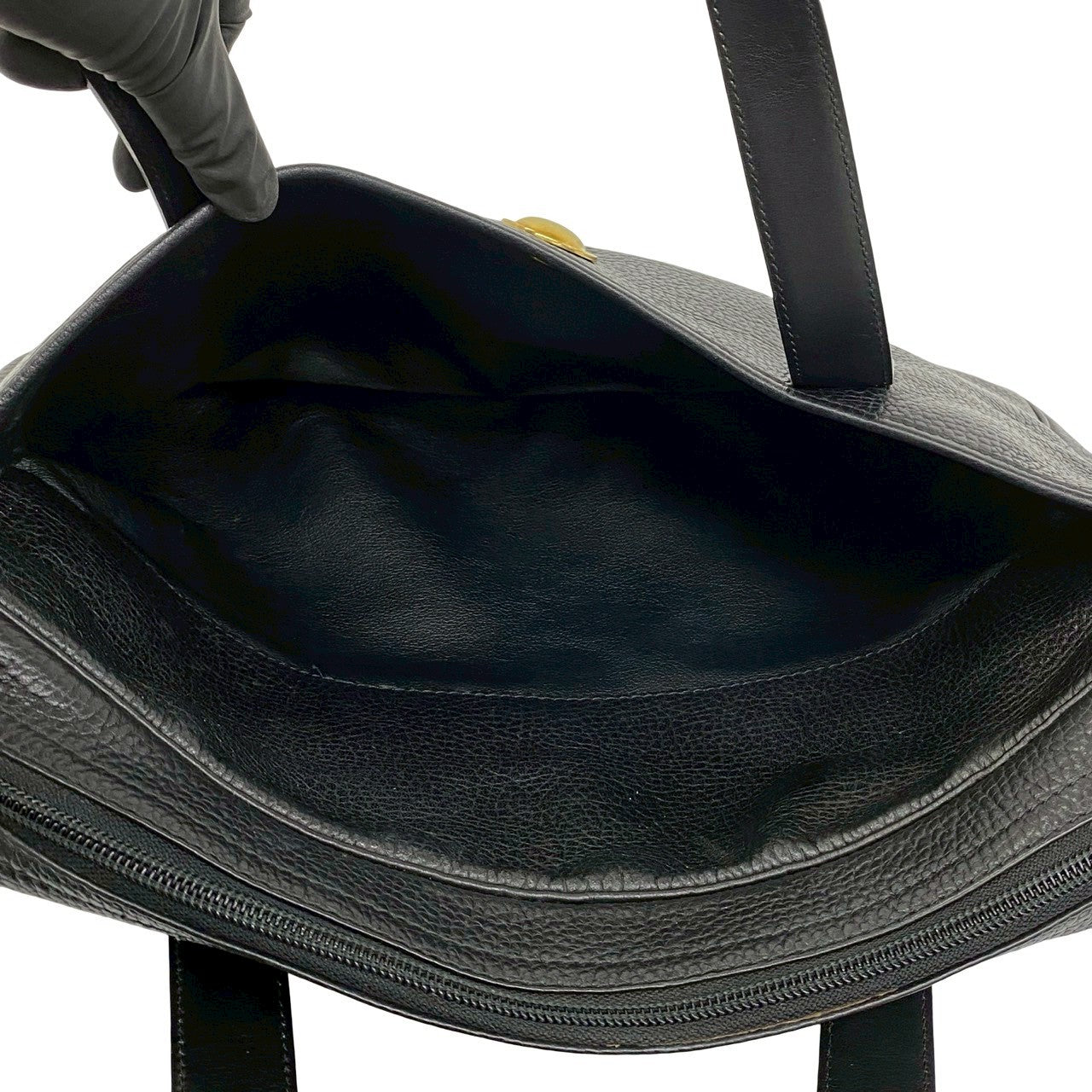 クリスチャンディオール レザーハンドバッグ