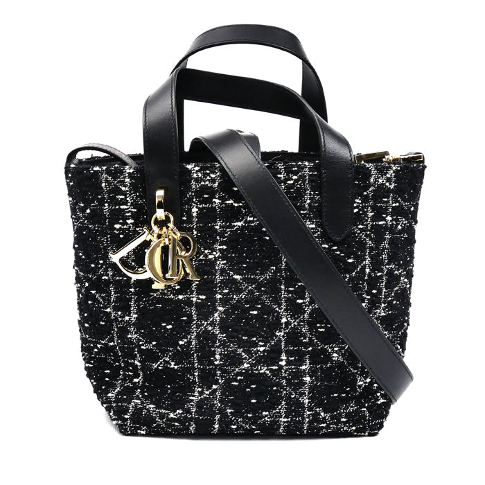 ディオール Dior Toujours コットン カーフスキン テクニカルファブリック トートバッグ