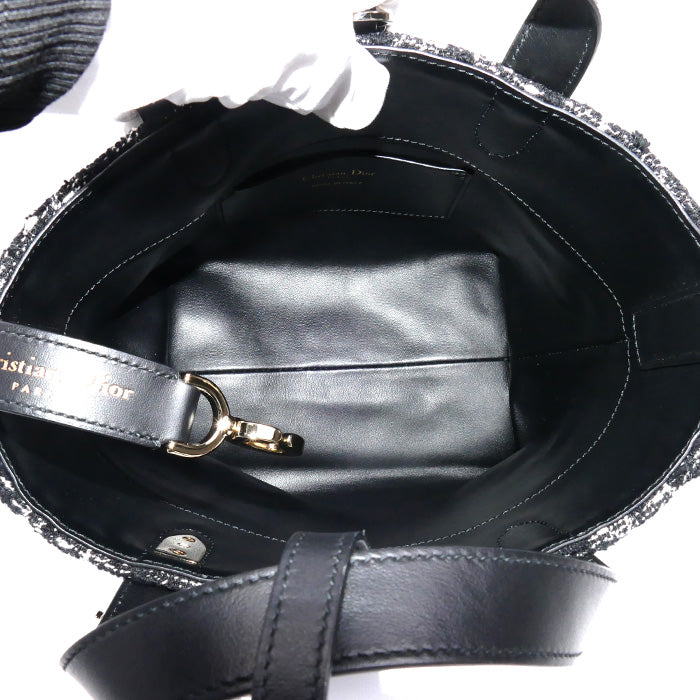 ディオール Dior Toujours コットン カーフスキン テクニカルファブリック トートバッグ