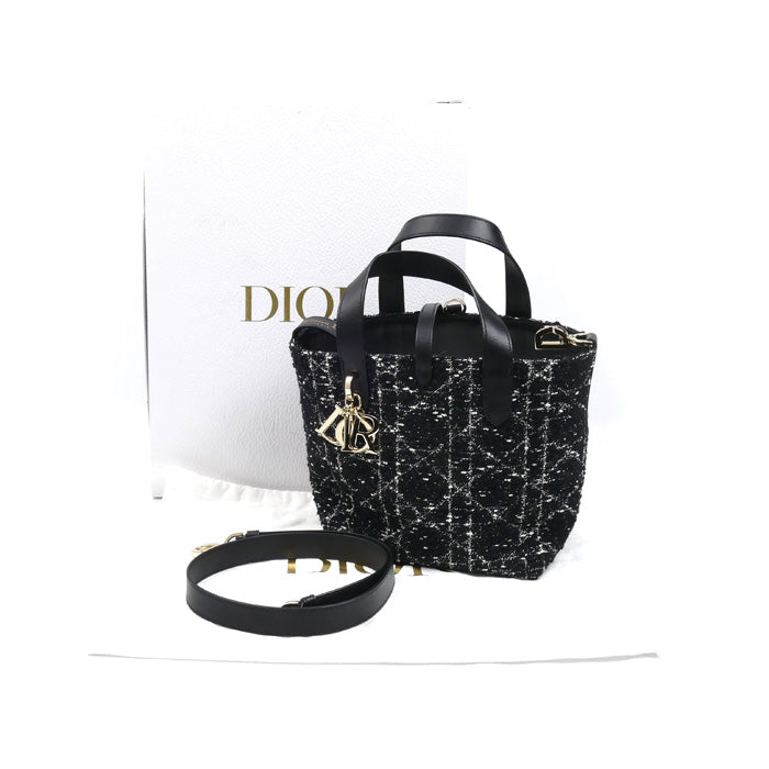 ディオール Dior Toujours コットン カーフスキン テクニカルファブリック トートバッグ