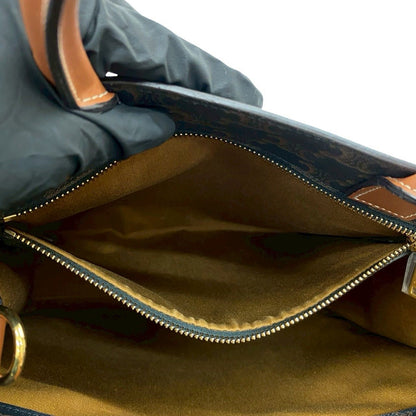 セリーヌ トリオンフ バーティカルカバ スモール レザー 2wayバッグ