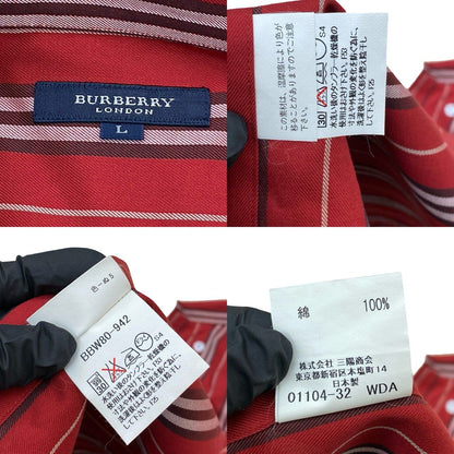 バーバリー コットン 長袖シャツ