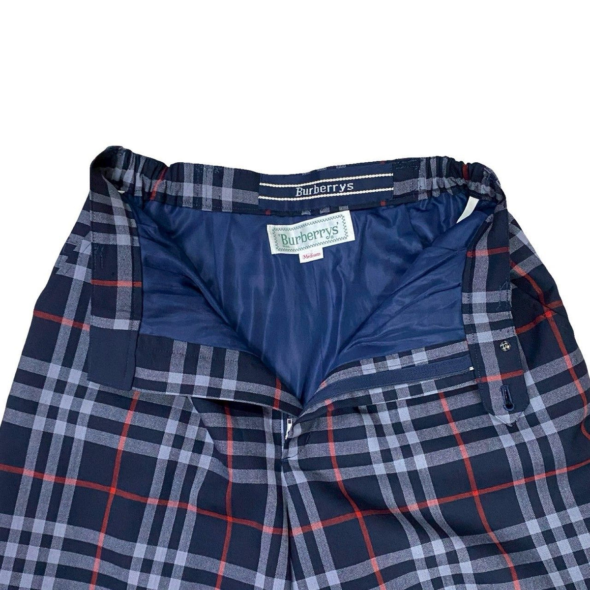 バーバリー ウールポリエステル ハーフパンツ
