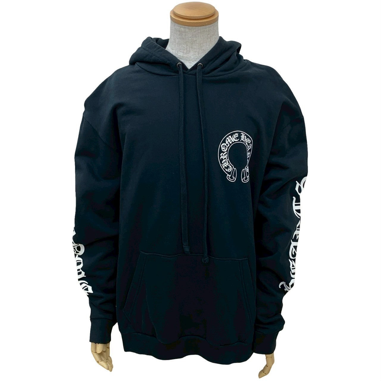 クロムハーツ ホースシュー ロゴ コットン フーディー