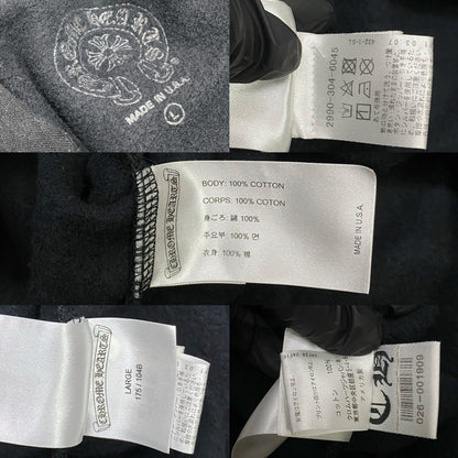 クロムハーツ ホースシュー ロゴ コットン フーディー