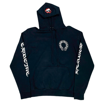 クロムハーツ ホースシュー ロゴ コットン フーディー