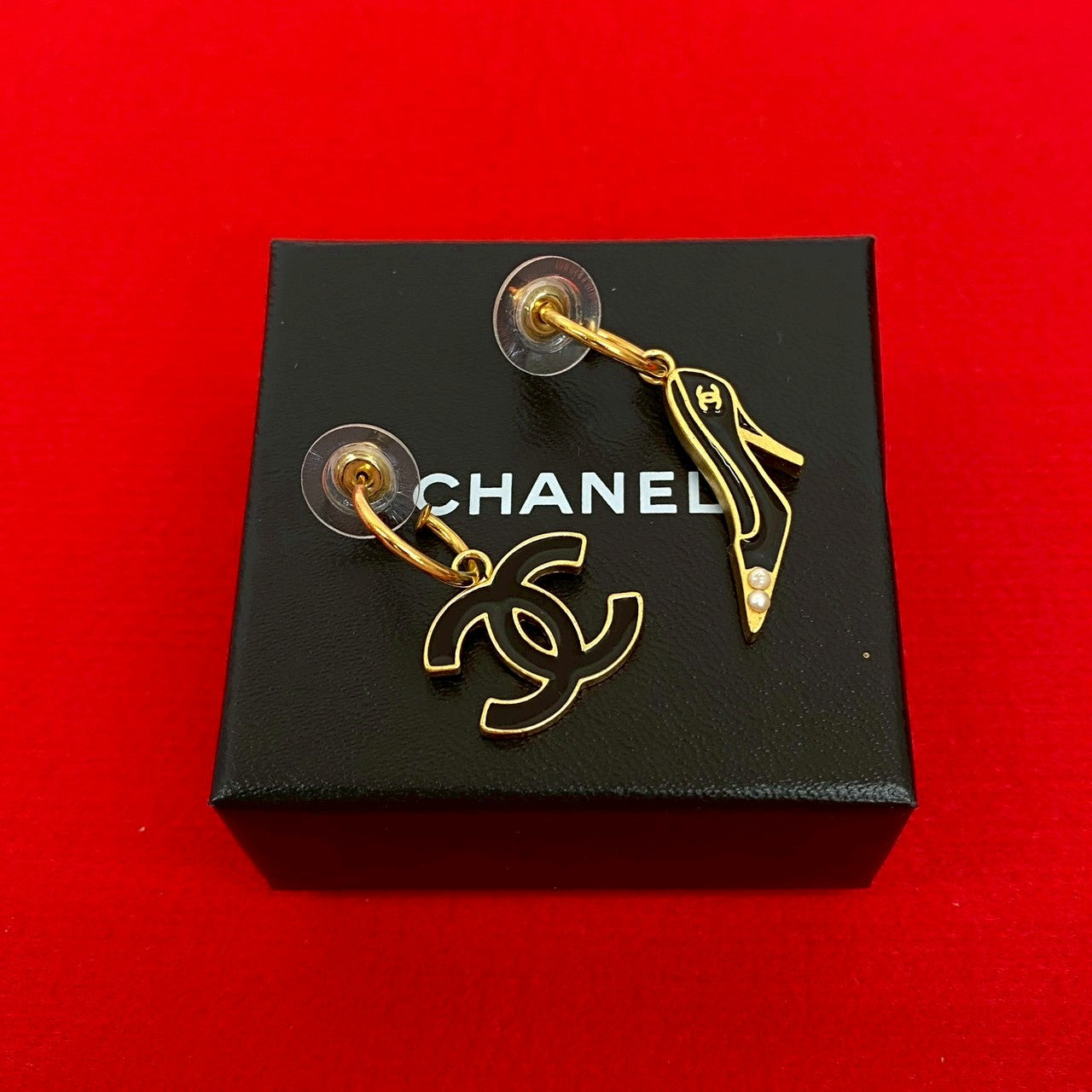 シャネル ココマーク パンプス ピアス アクセサリー